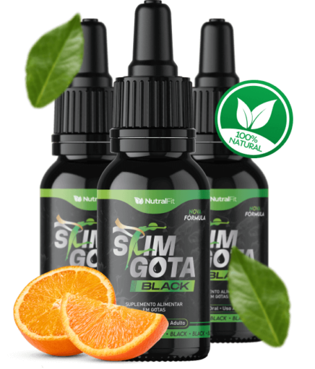 Slim Gota Black Laranja