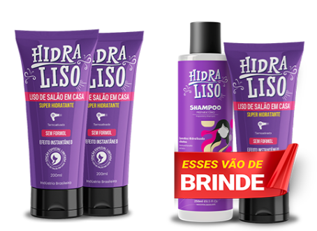 2 Hidralisos Leve + 1 Hidraliso + 1 Shampoo Grátis - Promoção