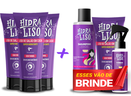 Pague 3 Hidraliso Leve + 1 Hidraliso + 1 Shampoo + 1 Tônico Grátis